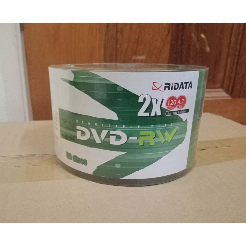 RIDATA Blank DVD-RW 2X 4.7GB/120MIN | Shopee Malaysia