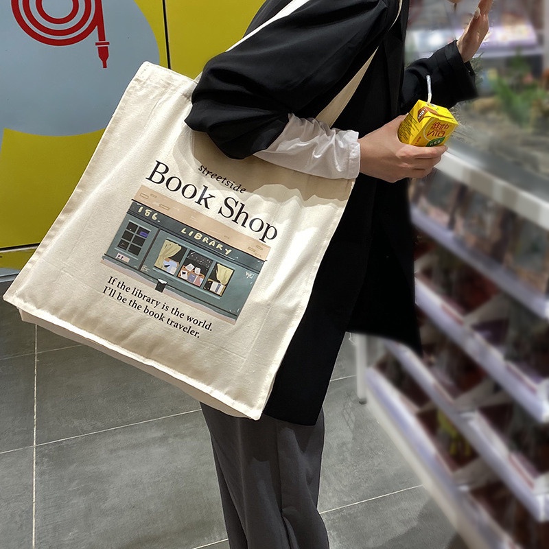 Bookstore tote clearance bag