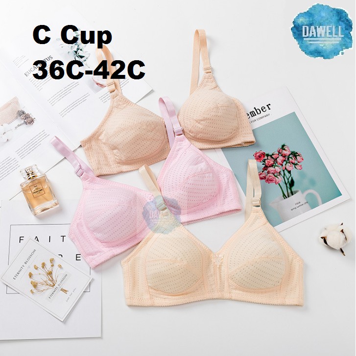 36C 38C 40C 42C C Cup Middle aged Women Aunty Bra Non Padded