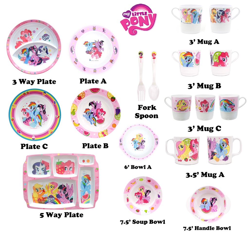 My little hotsell pony plate set