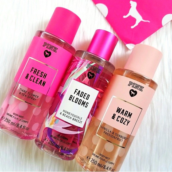 Victoria Secret Pink 250ml 3Bottle Shopee Malaysia