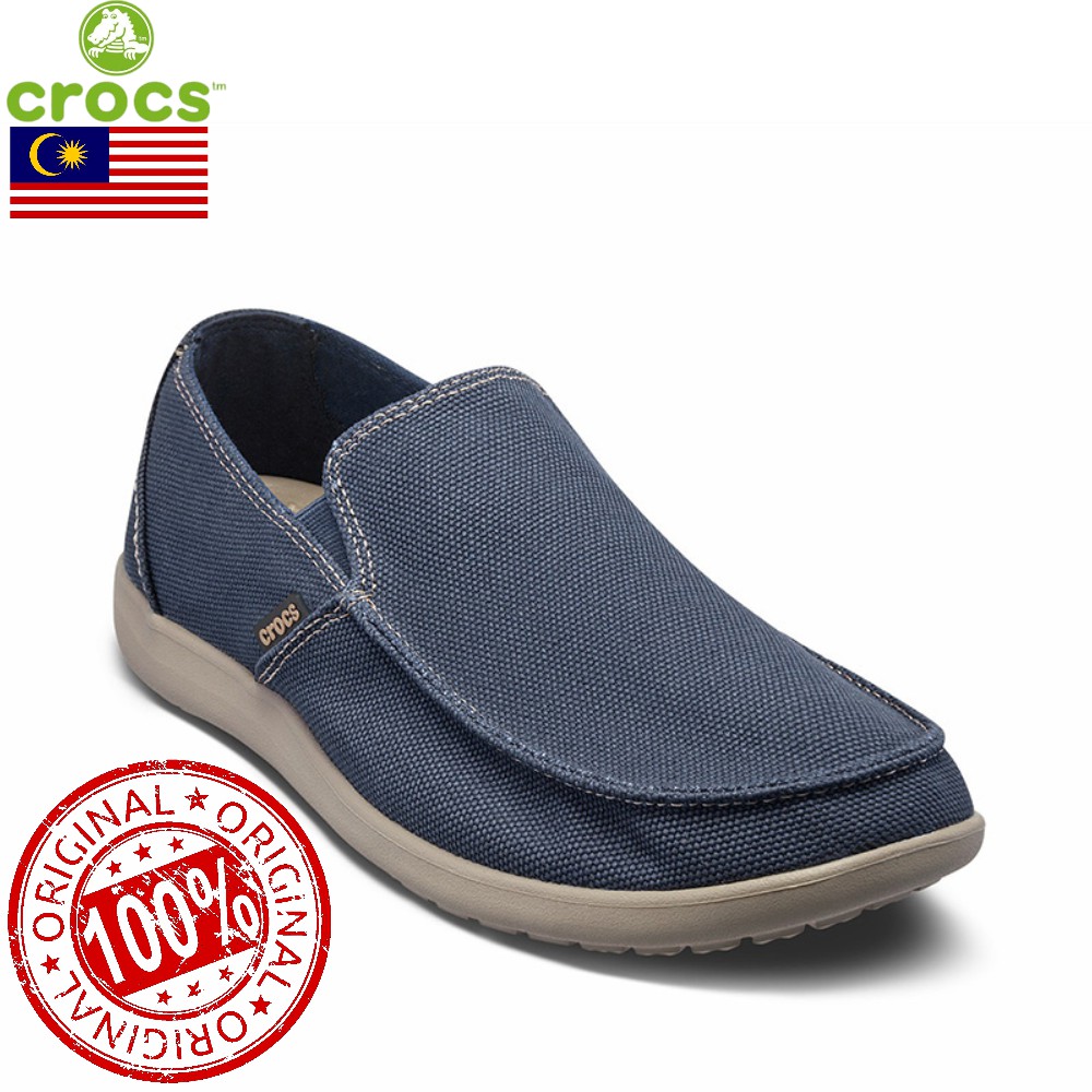 crocs santa cruz clean cut loafer men authentic 202972 Shopee