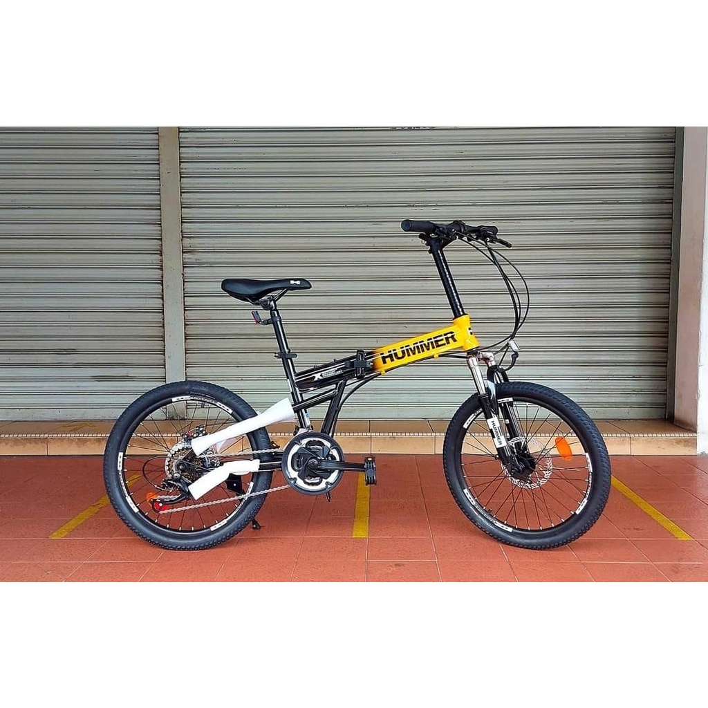 Hummer folding on sale bike 20 inch