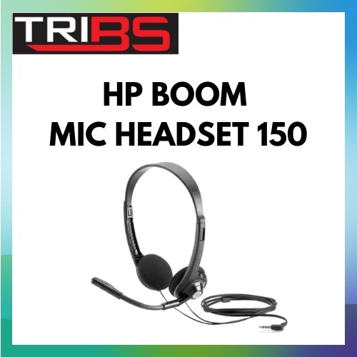 Hp boom mic discount headset