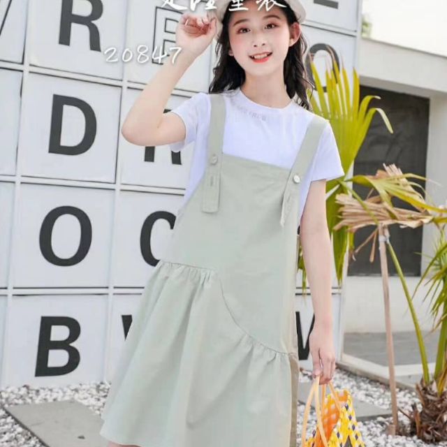 Kids skirt hot sale overalls