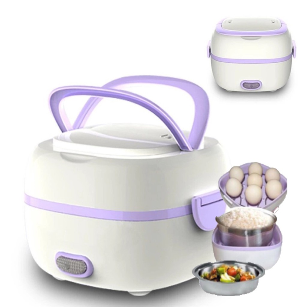 Portable mini rice cooker deals & lunch box