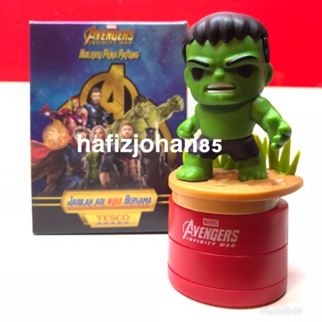 Hulk store figure tesco