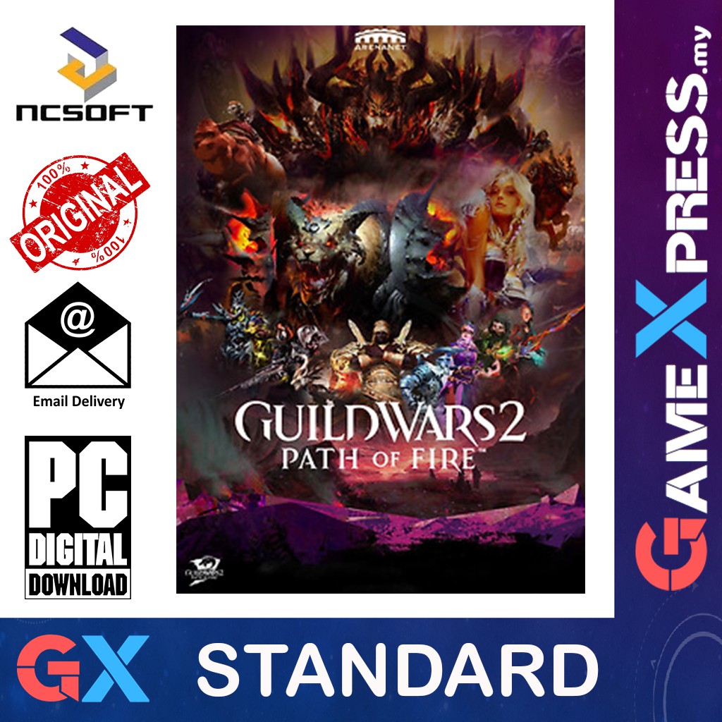 Guild Wars 2 Path of Fire Standard Edition PC Game NCSoft Platform - GW2 GW  2 Heart of Thorns | Shopee Malaysia