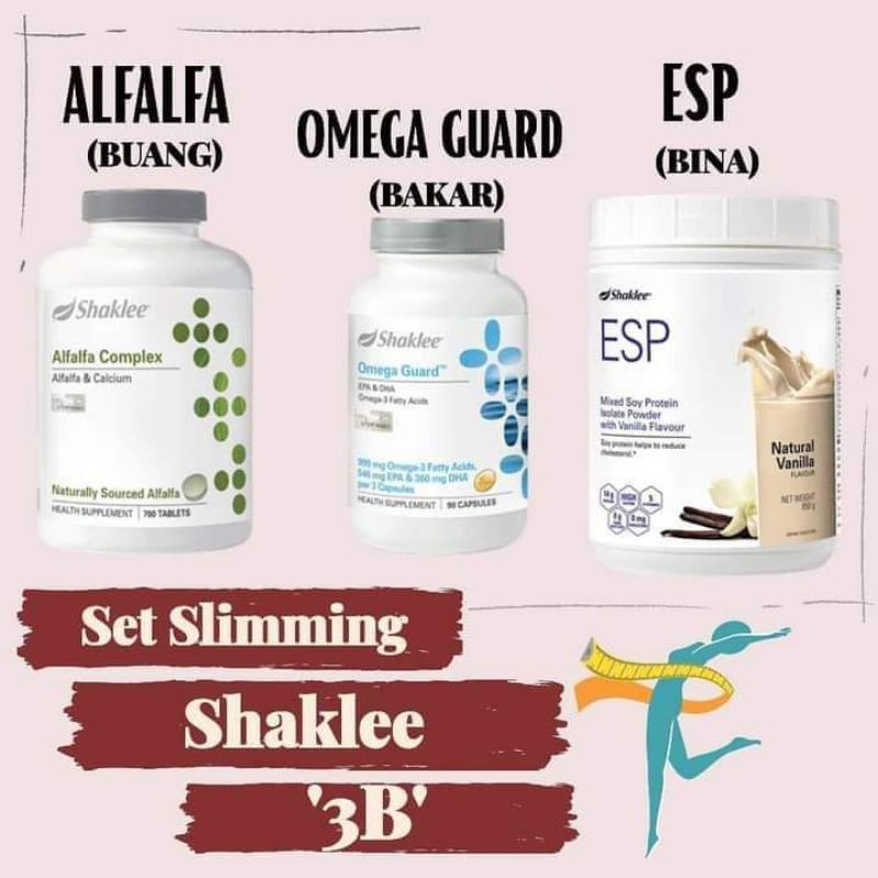 Set Kurus Slimming Shaklee Shopee Malaysia