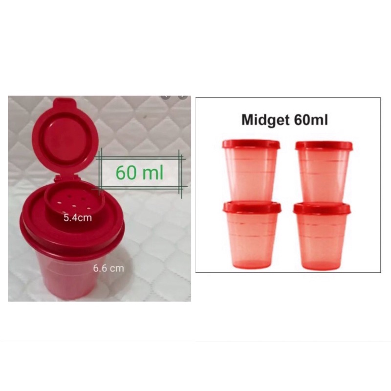 TUPPERWARE MIDGET SAUCE CONTAINER 60mL