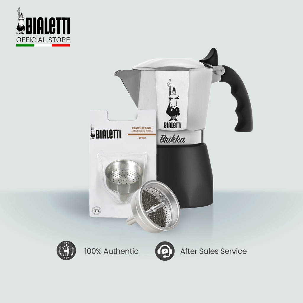 BIALETTI Ricambi Originali Spare Parts Moka Express Dama FUNNEL FILTER 9  Cup 