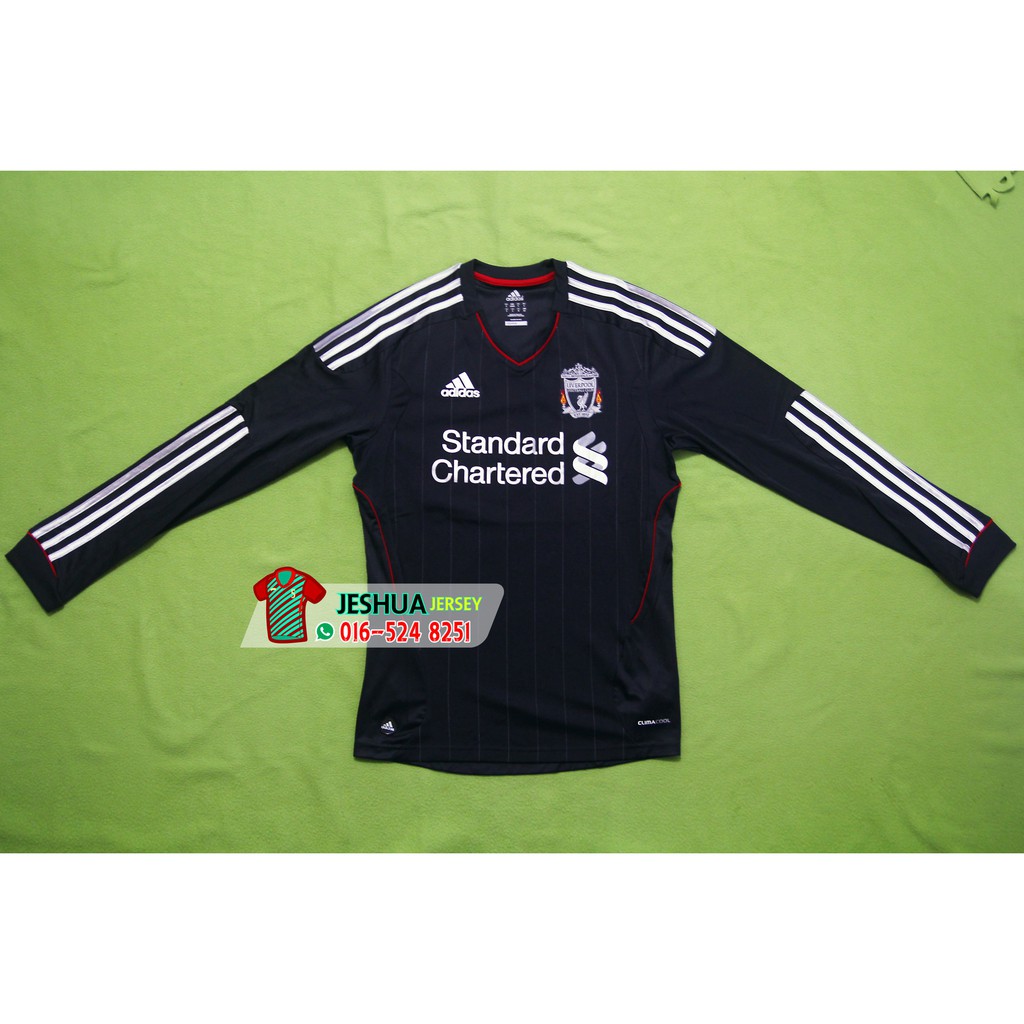 Liverpool black hotsell long sleeve jersey