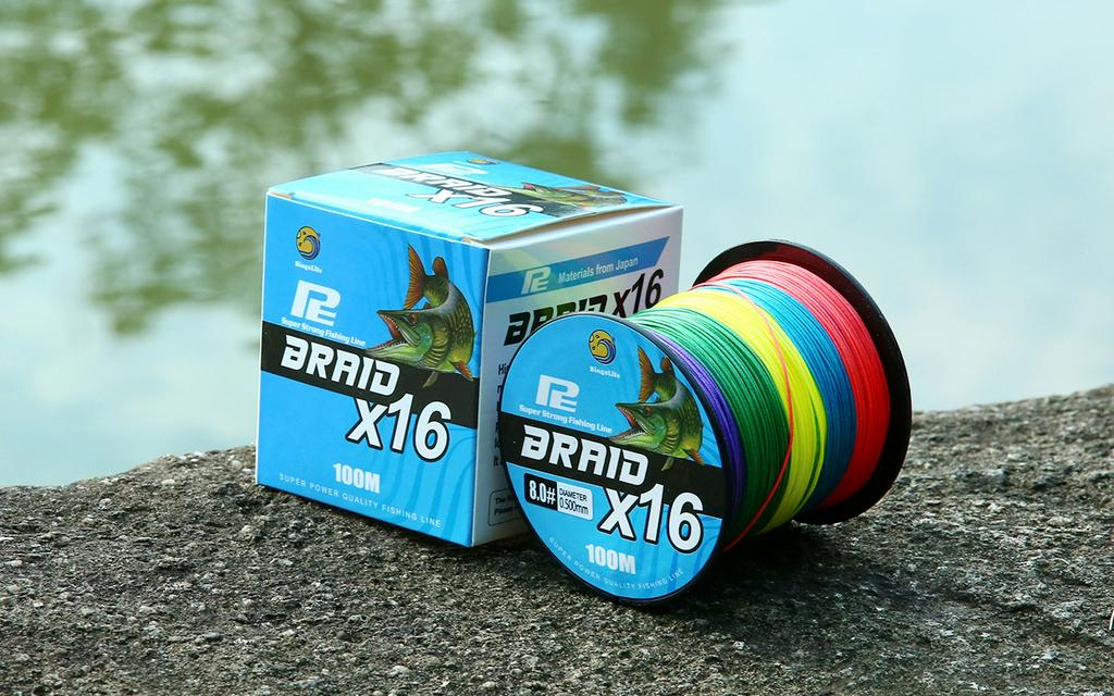 Fly/X4/X8/X12/X16 PE Braided/Nylon/Fluorocarbon/Mono Fishing Line