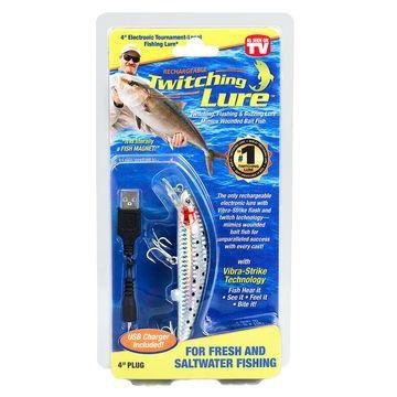 RECHARGEABLE TWITCHING FISH LURE - Fishing Nice