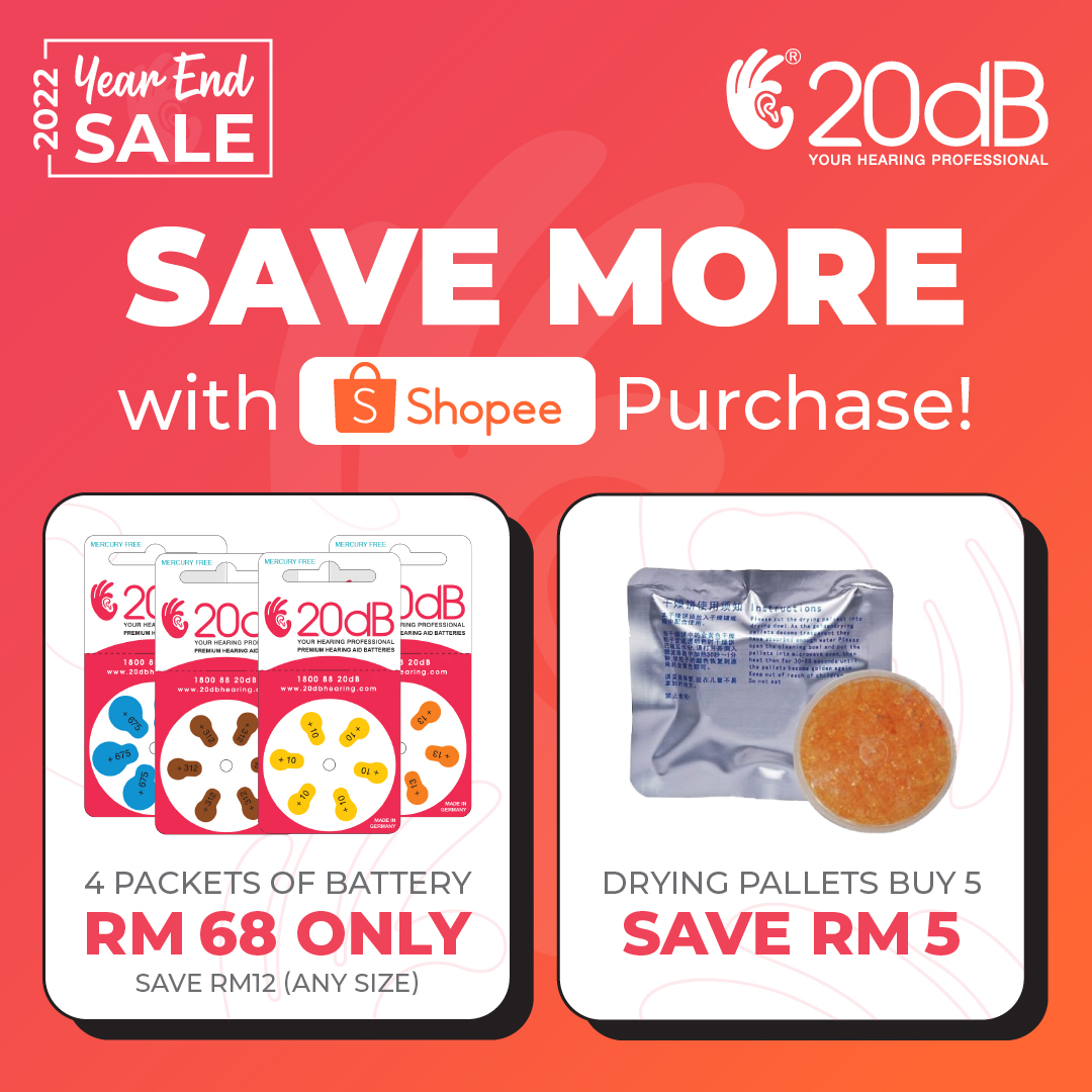 20dB Hearing Malaysia, Online Shop | Shopee Malaysia