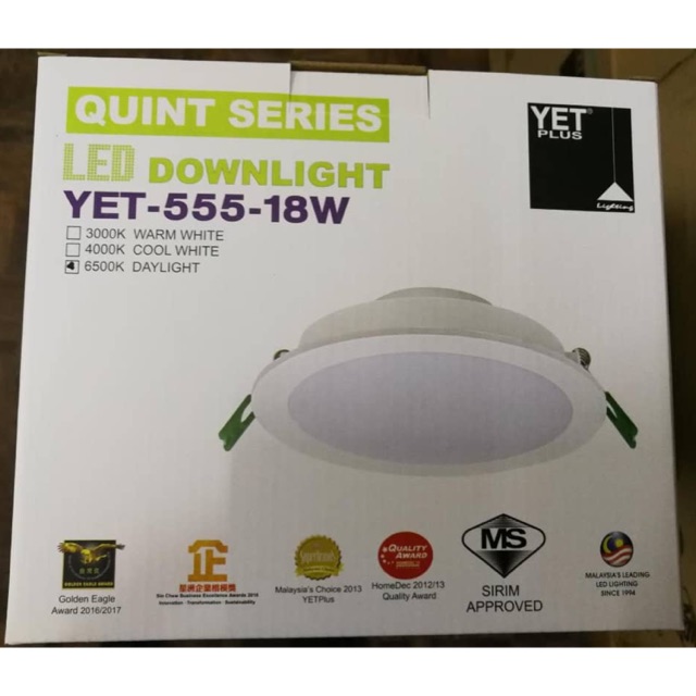 Quint series led deals downlight