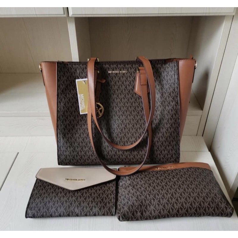 Michael Kors Kimberly 3 in 1 tote bag Shopee Malaysia