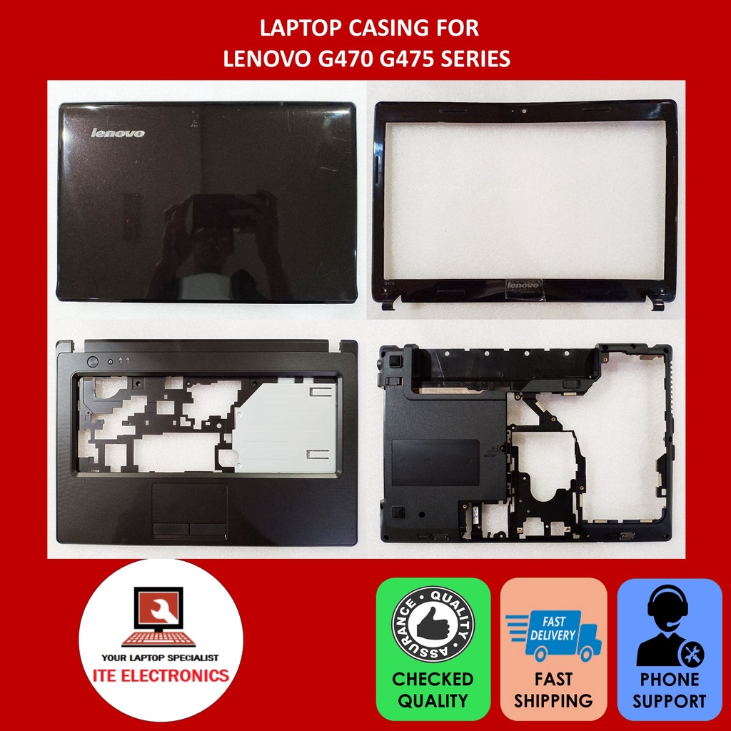 LENOVO G470 G475 SERIES LCD FRONT CASING A LCD BEZEL B PALMREST