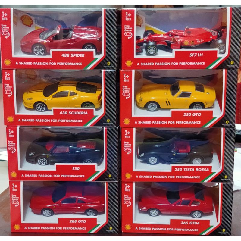 Shell toy car sales collection 2019