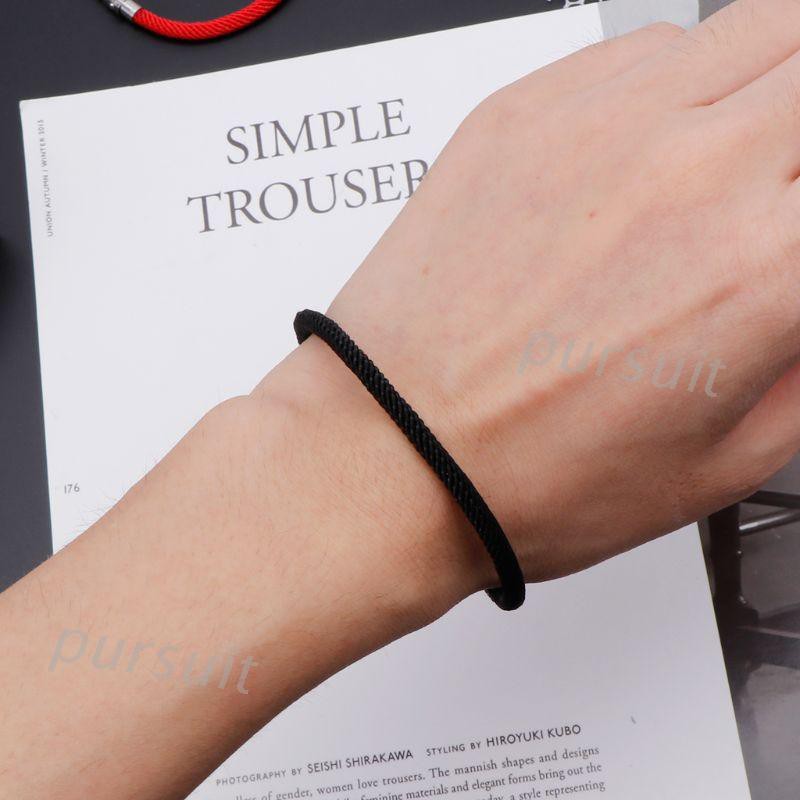 Simple black bracelet shop