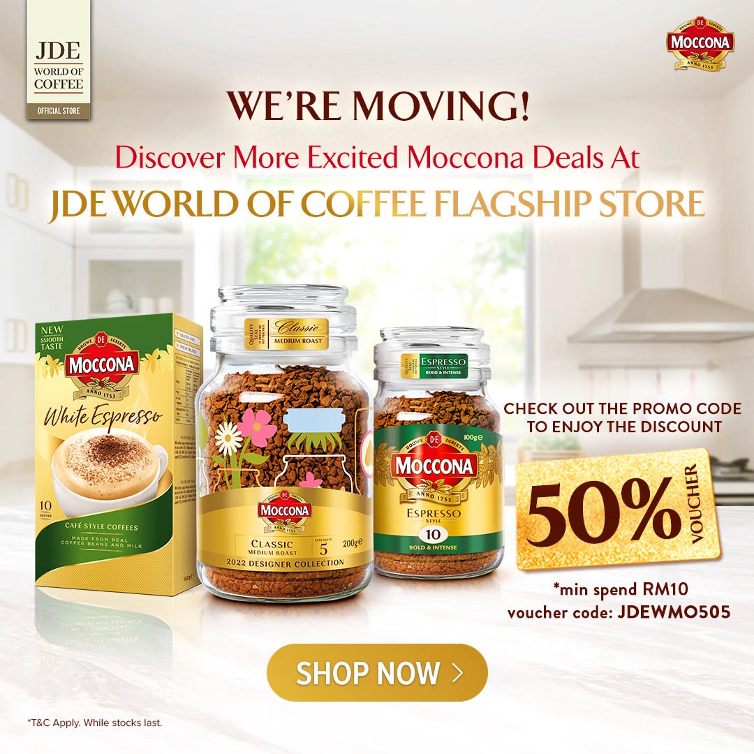 Moccona Official Store Online, July 2025 | Shopee Malaysia
