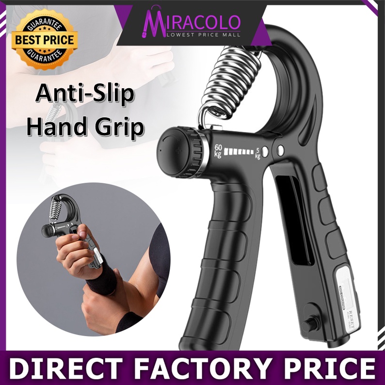 MIRA 5kg-60kg Adjustable Hand Grip Gripper Fitness Hand Exerciser