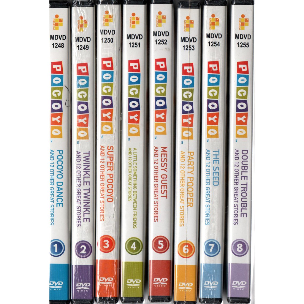 Children DVD Pocoyo Learning Through Laughter Series Vol.1 2 3 4 5 6 7 8