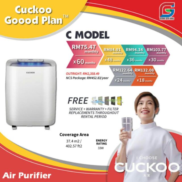 Cuckoo c model deals price