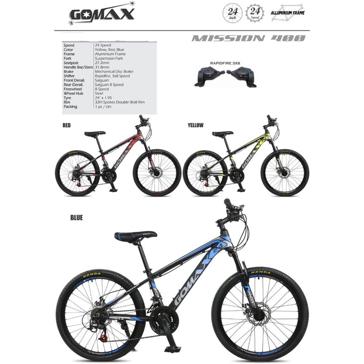 Gomax deals mountain bike