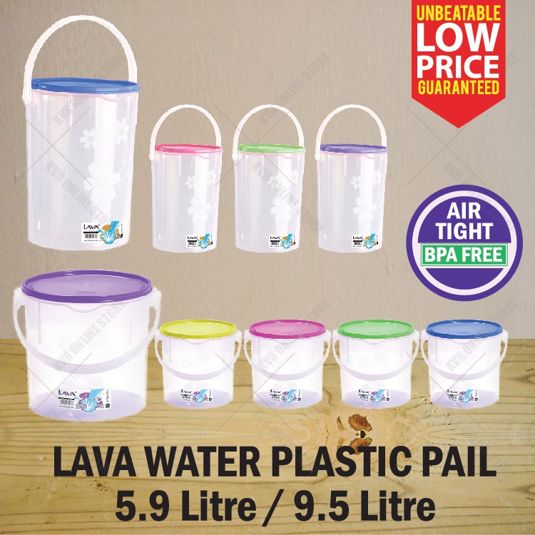 LAVA Air Tight Plastic Container 5.9 Litres