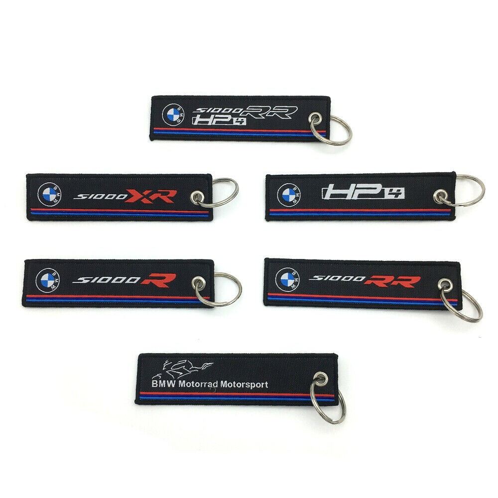 Motorcycle Keychain Key Tags For BMW S1000RR S1000RR HP4 S1000XR S1000R
