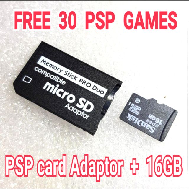 Memory Stick Micro SD Adapter for PSP