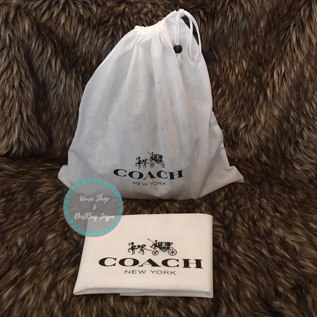 Coach outlet dust bag sale