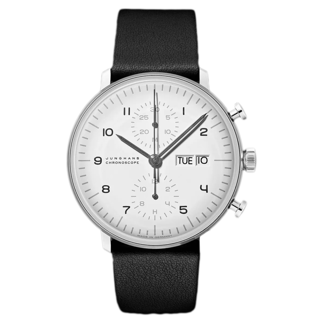 Junghans Max Bill Chronoscope Limited Edition with Table Clock