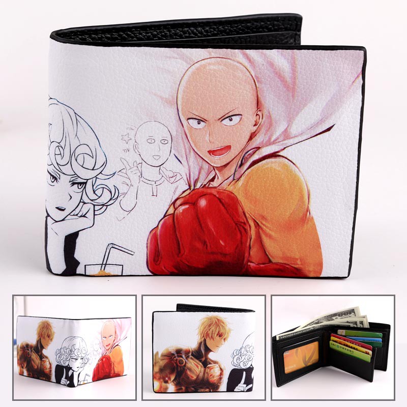 One Punch Man Saitama Wallet, One Punch Cartoon Wallet