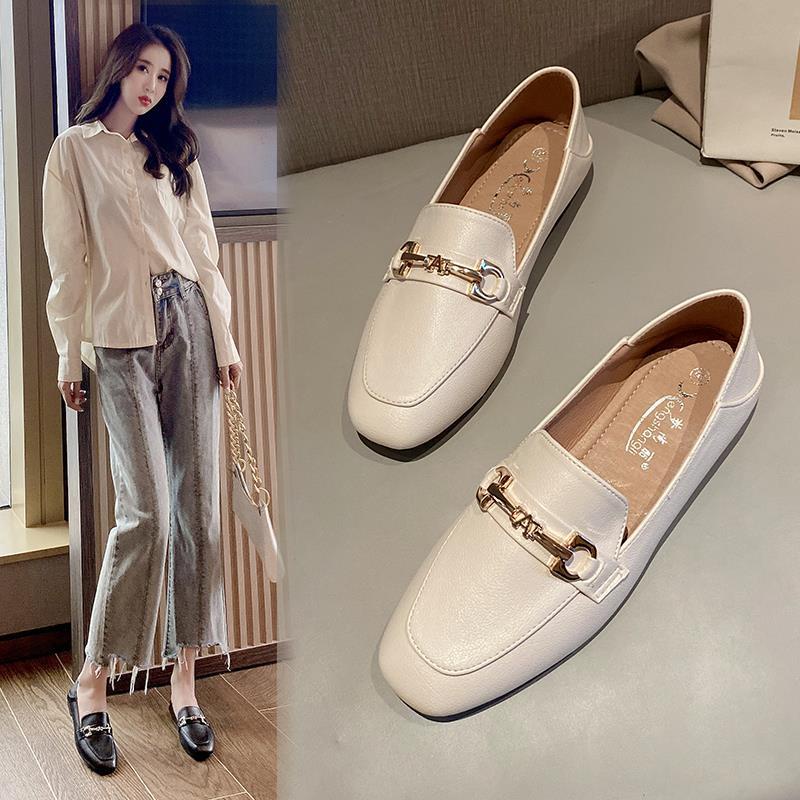 Casual shoes women's single shoes 2021 spring and autumn new