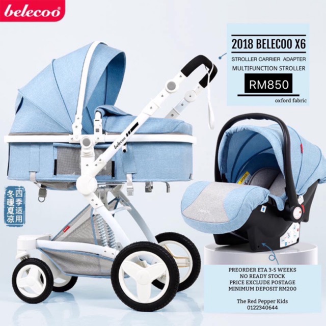 Stroller belecoo outlet x6