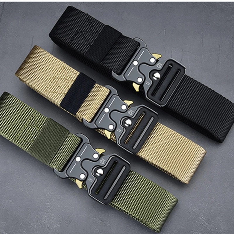 Nylon buckle outlet belt