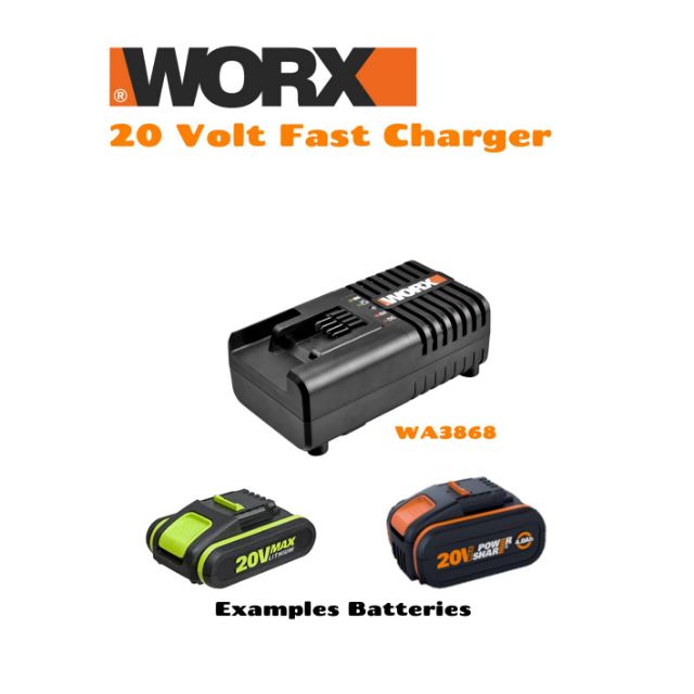 Worx discount fast charger