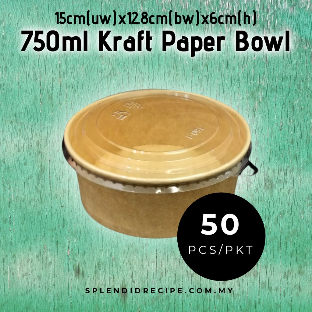 Biodegradable Containers Food  Biodegradable Disposable Bowl - 50