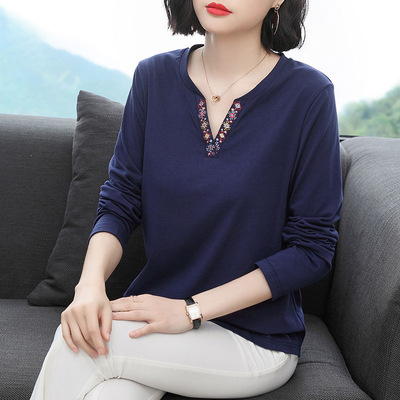 ○COSHOP○ baju t shirt perempuan tshirt women Long-sleeve T-shirt