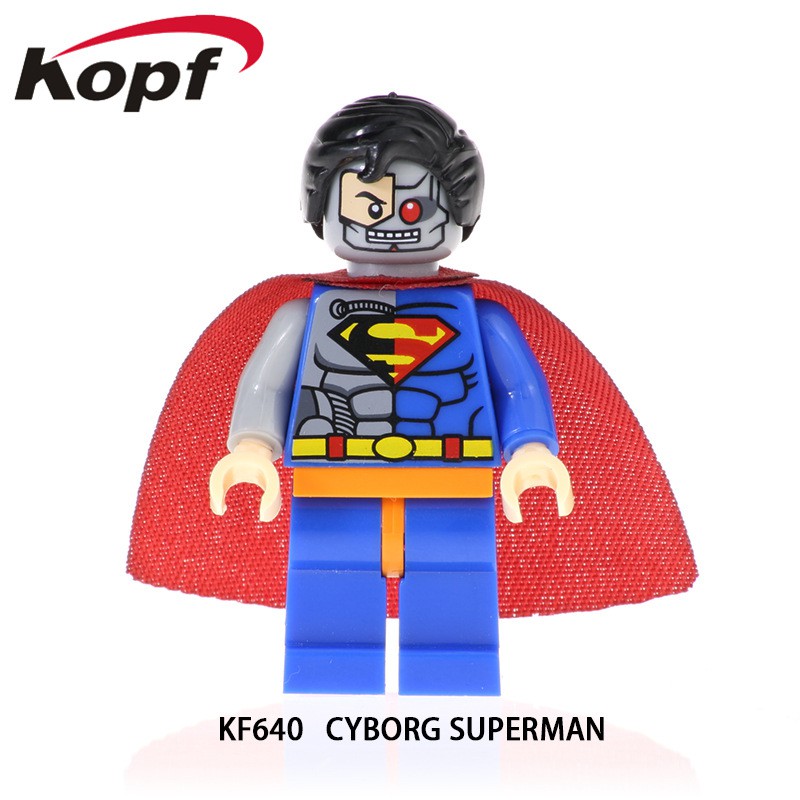 Kopf KF640 Cyborg Superman (Hank Henshaw) Minifigure | Shopee Malaysia
