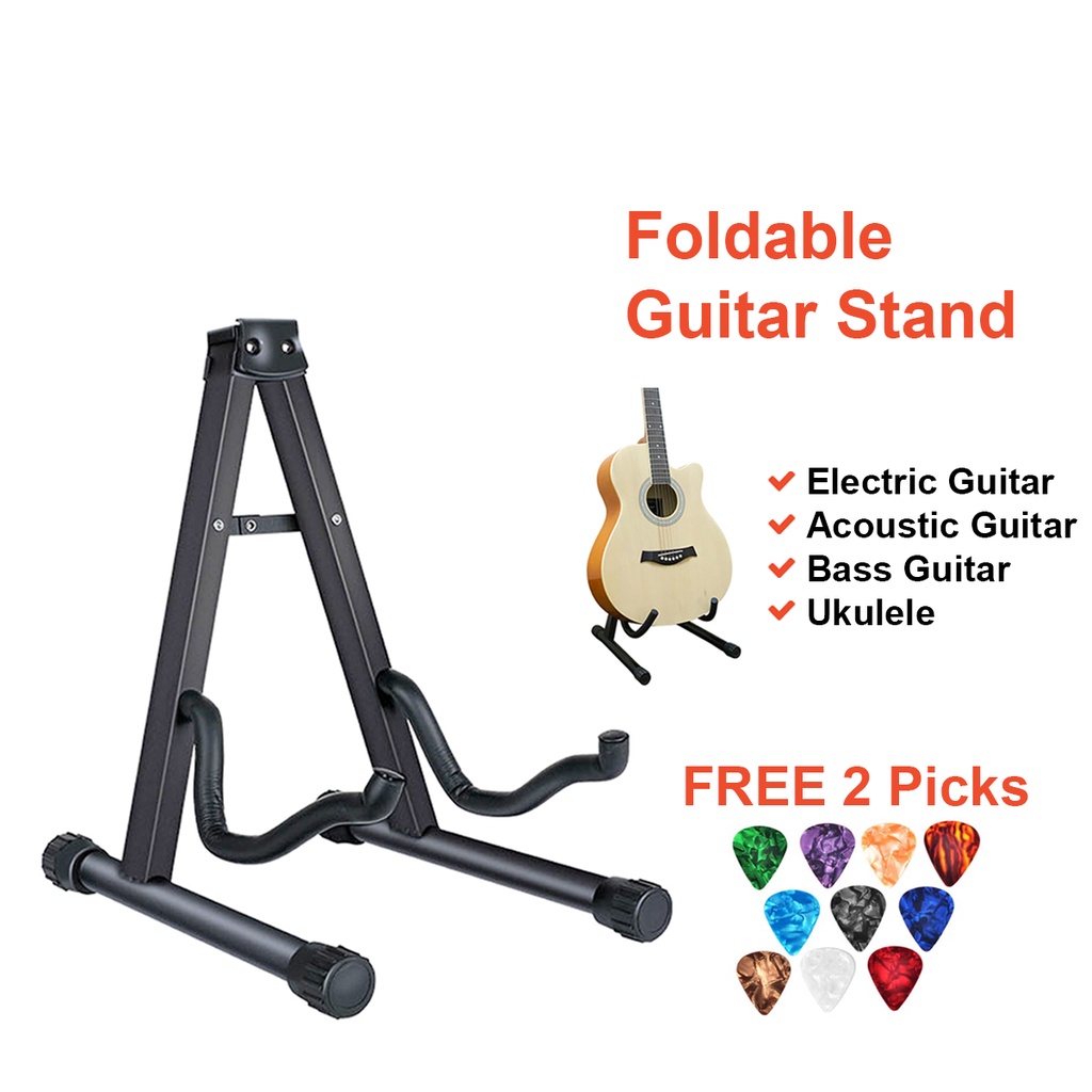 Guitar and store ukulele stand