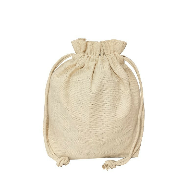 Plain canvas drawstring clearance bags