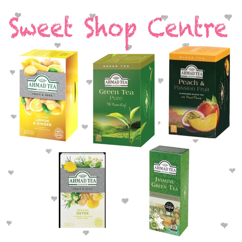 Ahmad Tea Green Tea / Detox & Assorted Flavour (SJ)