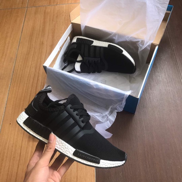 Nmd black edition sale