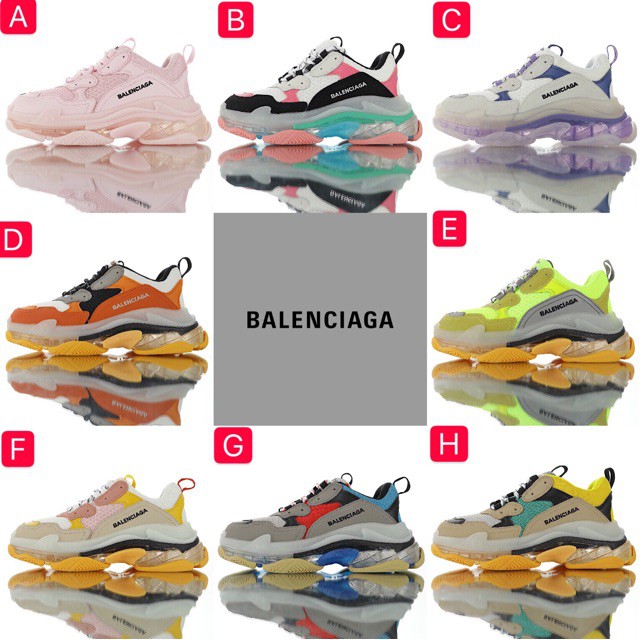 All triple s on sale colorways