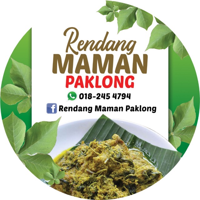Rendang Maman Paklong, Online Shop | Shopee Malaysia