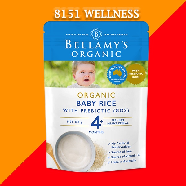 Bellamy's organic best sale baby food