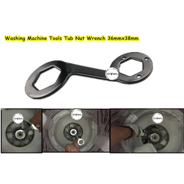 Washing machine deals tub nut wrench